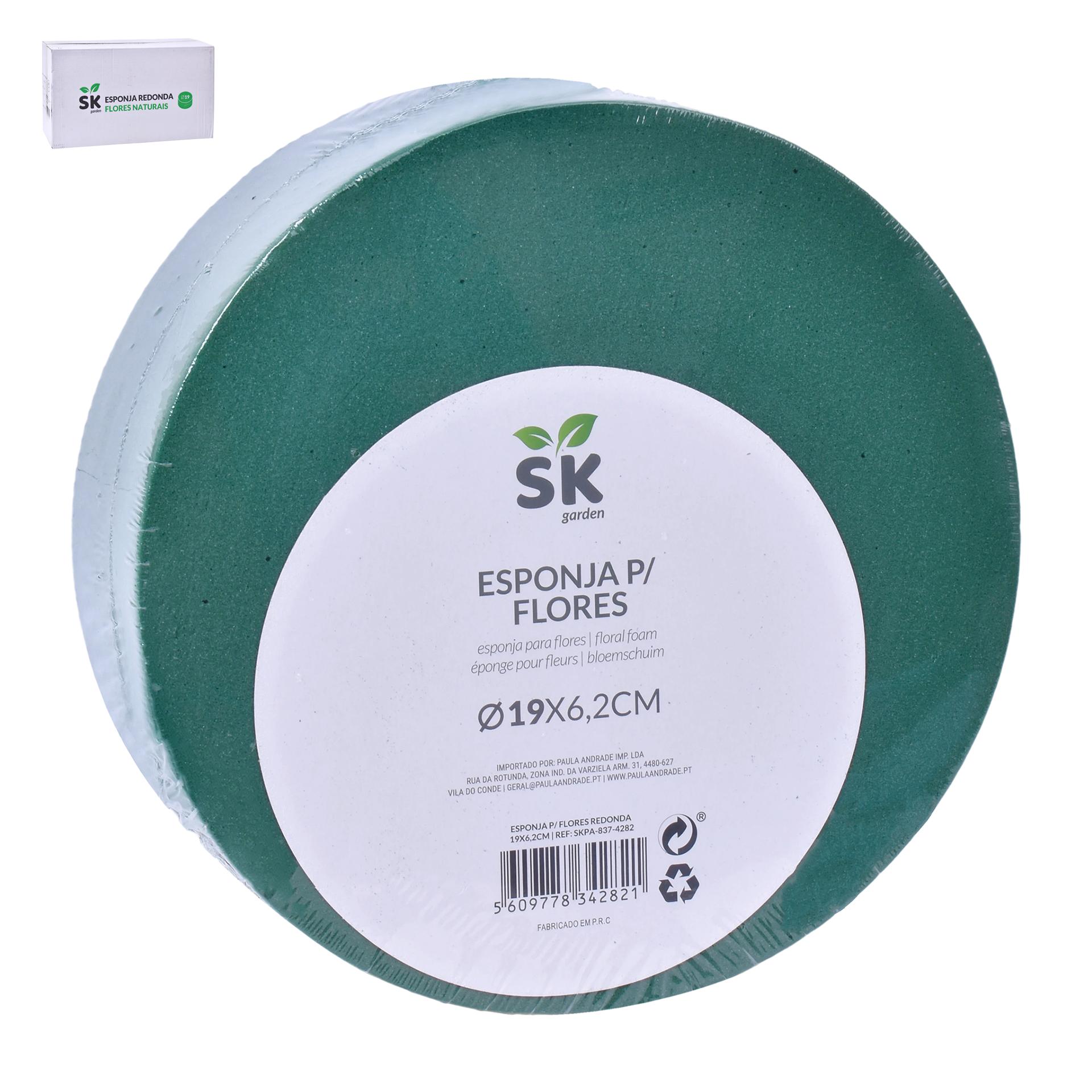 ESPONJA FLOR RED 19CM 15UN 837-4282 CX1 ESPONJA FLOR RED 19CM 15UN 837-4282 CX1