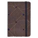 NOTEBOOK 90X140 GOLD BLACK NOTEBOOK 90X140 GOLD BLACK