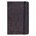 NOTEBOOK 90X140 GOLD BLACK NOTEBOOK 90X140 GOLD BLACK