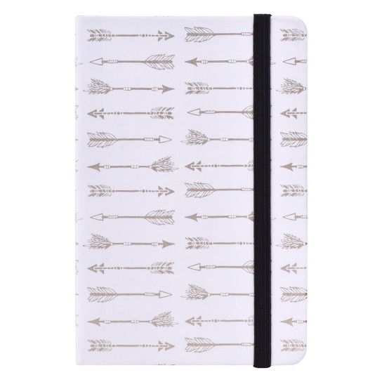 NOTEBOOK 90X140 GOLD WHITE NOTEBOOK 90X140 GOLD WHITE