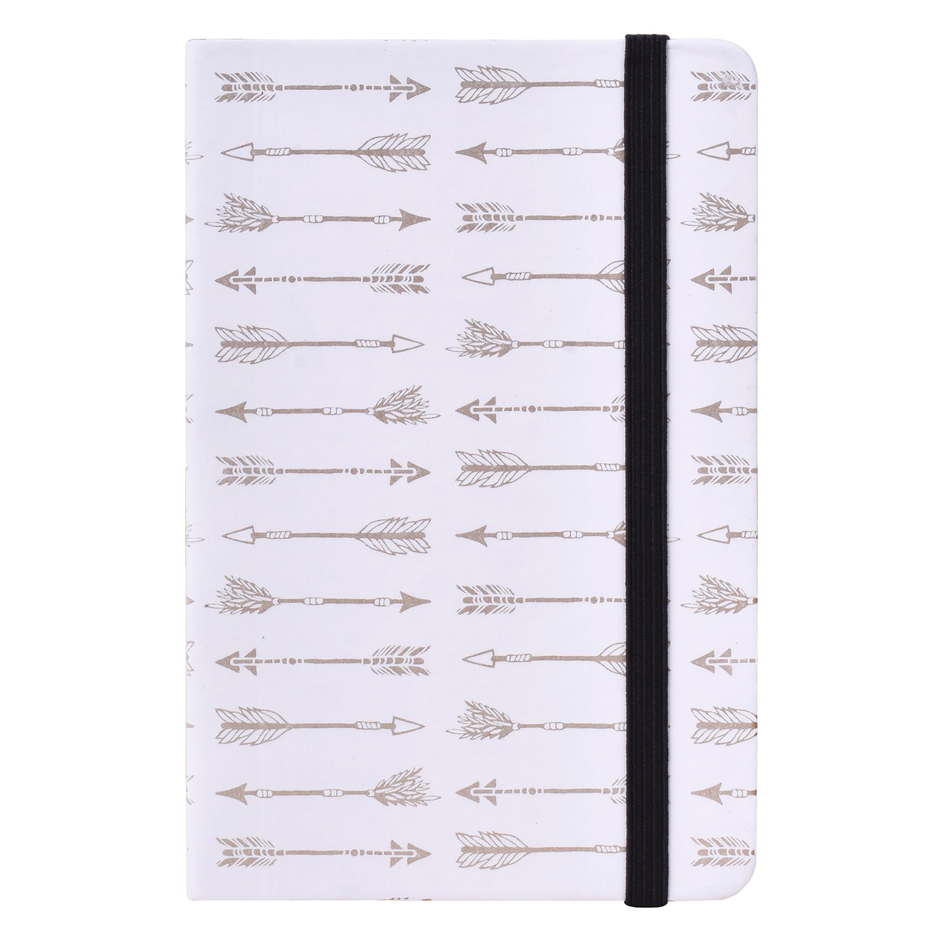 NOTEBOOK 90X140 GOLD WHITE NOTEBOOK 90X140 GOLD WHITE