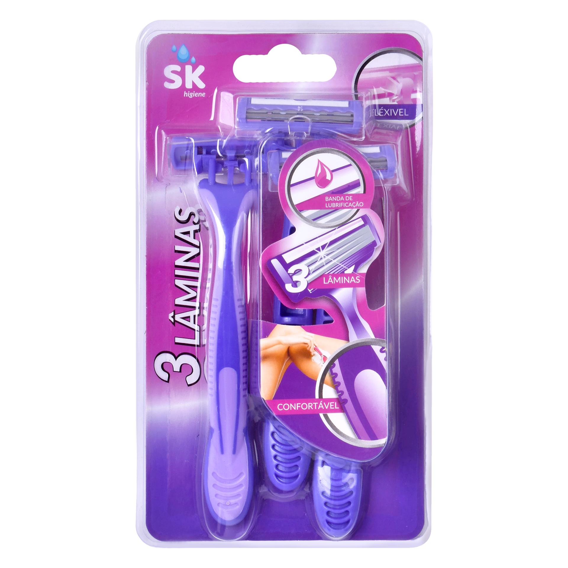 LAMINAS DESCARTAVEIS 3PÇS CX144 LAMINAS DESCARTAVEIS 3PÇS CX144