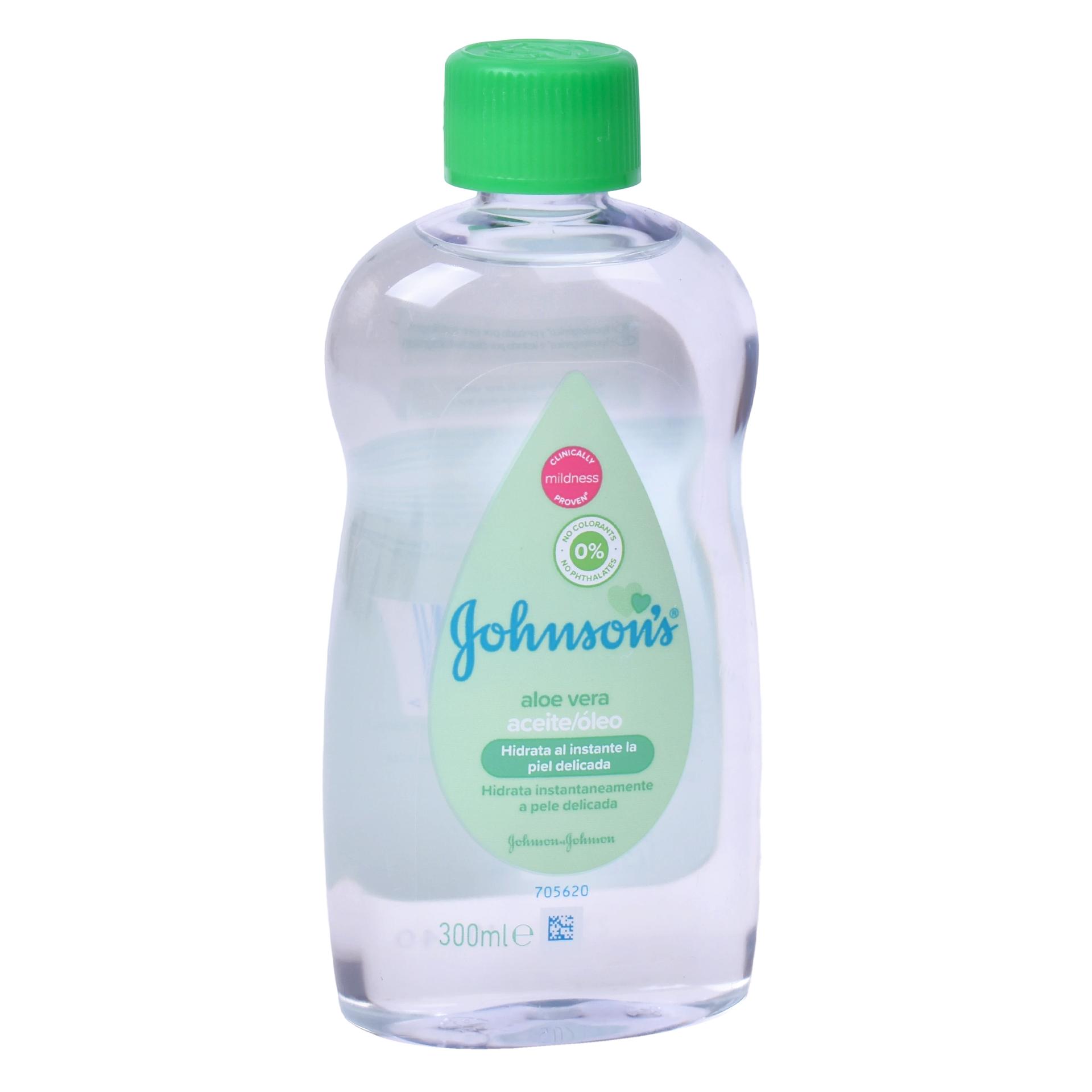 OLEO JOHNSON´S BABY ALOE VERA 300ML CX6 OLEO JOHNSON´S BABY ALOE VERA 300ML CX6