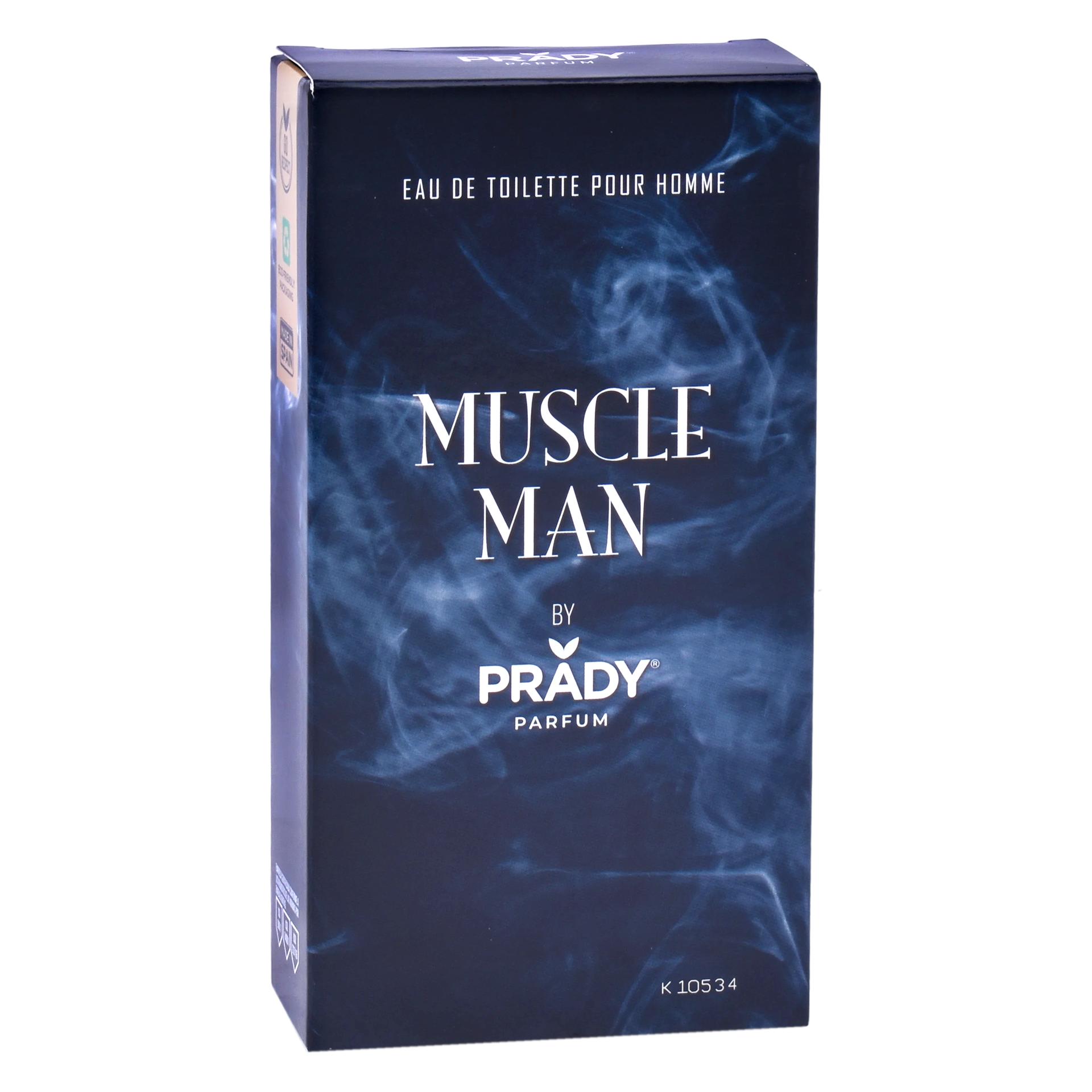 COLONIA MUSCLE MAN HOMME 100ML CX24 COLONIA MUSCLE MAN HOMME 100ML CX24