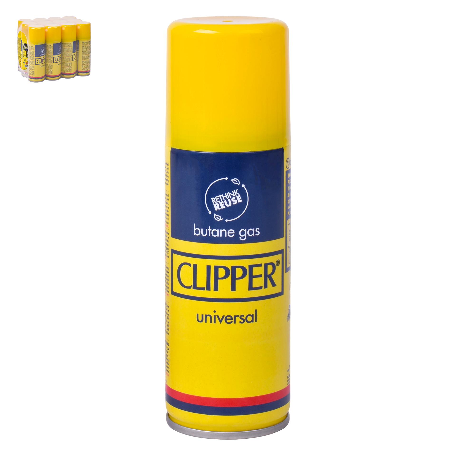 GAS BUTANO CLIPPER UNIVERSAL 100ML GAS BUTANO CLIPPER UNIVERSAL 100ML