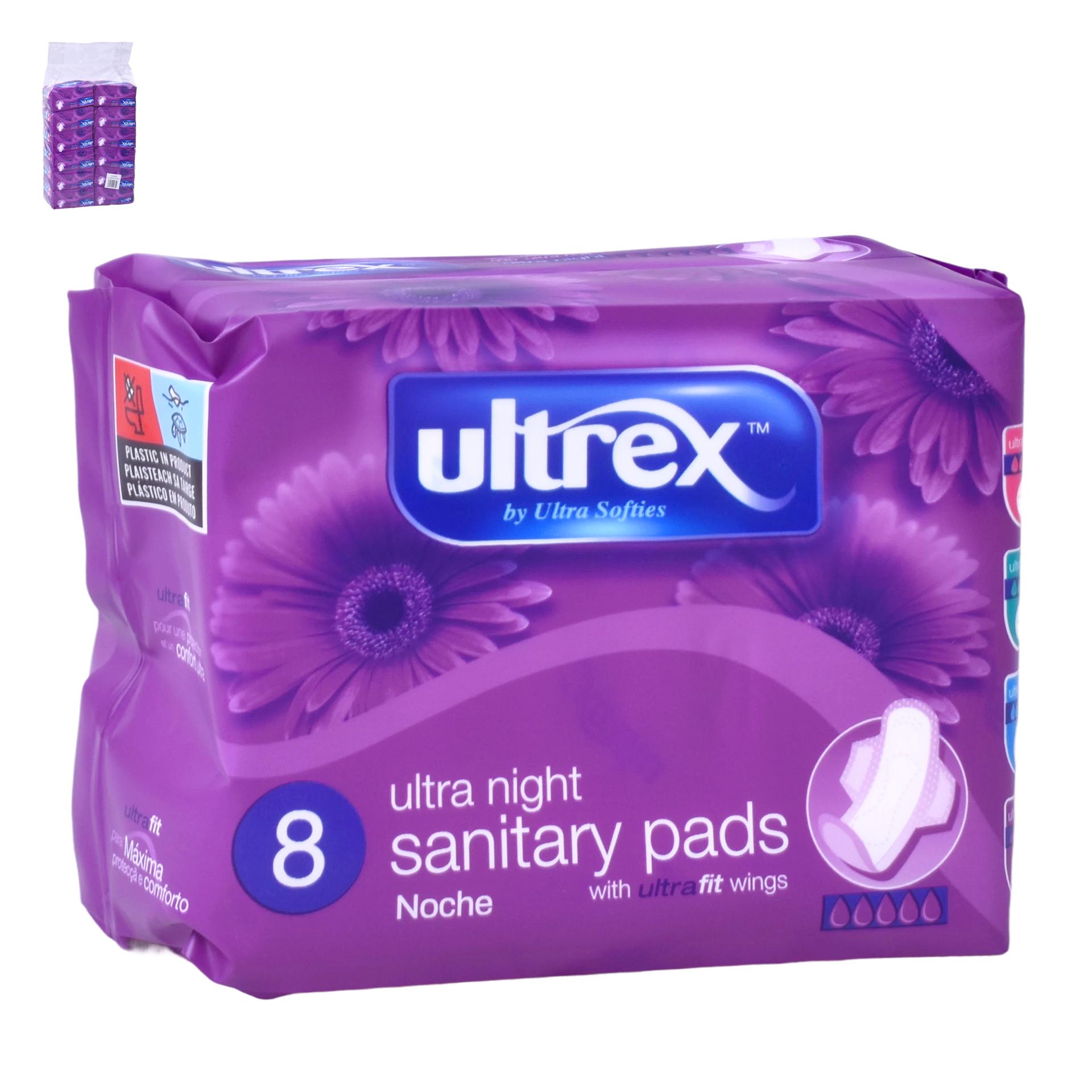 PENSOS HIG. ULTREX NOITE 8UNI CX48 PENSOS HIG. ULTREX NOITE 8UNI CX48