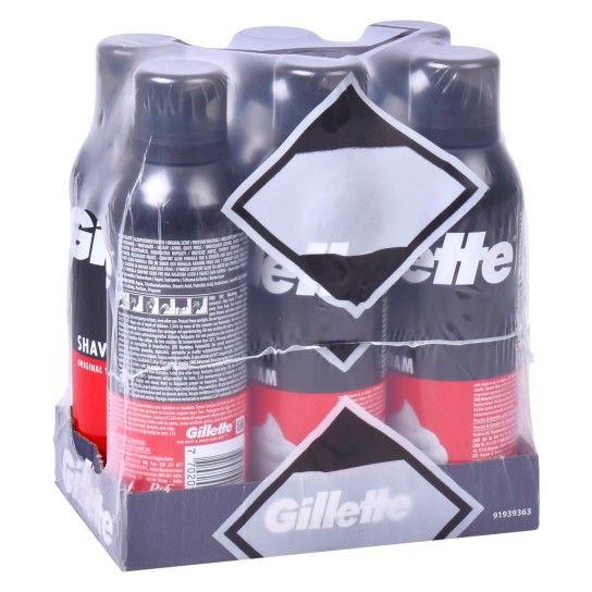 GILLETTE ESPUMA BARBEAR NORM 200ML GILLETTE ESPUMA BARBEAR NORM 200ML