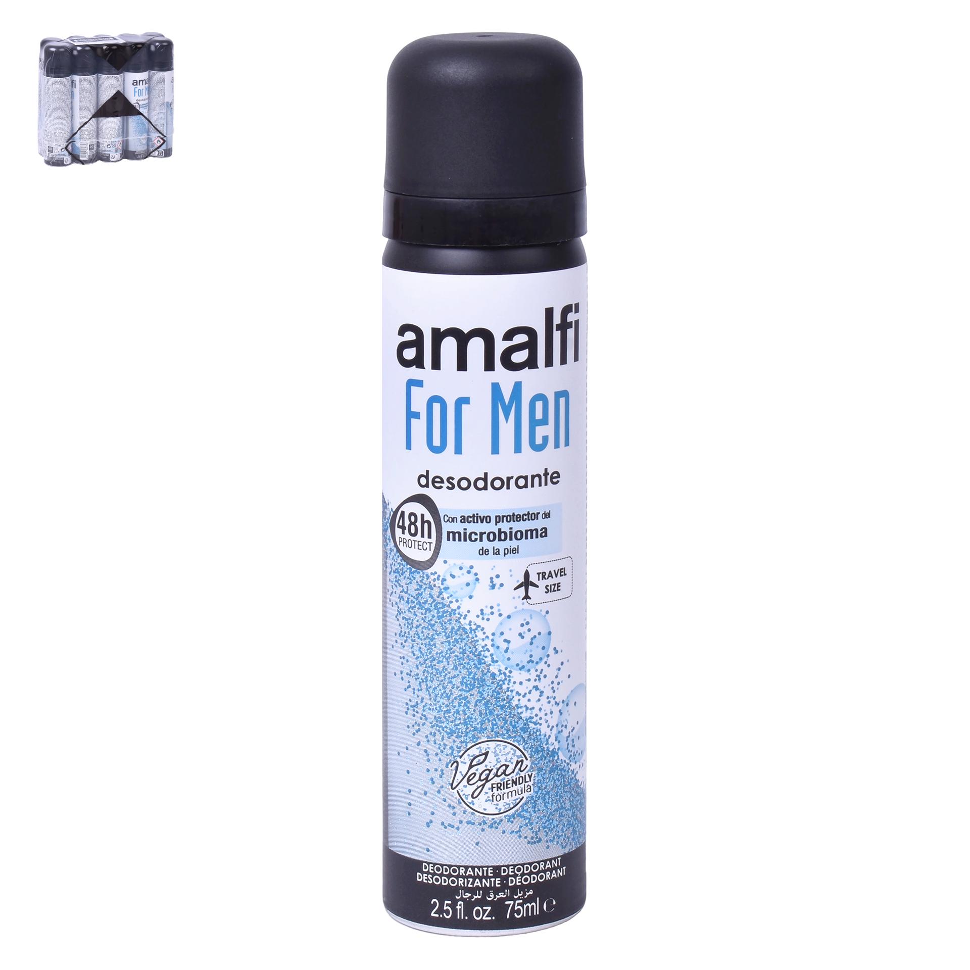 DESODORIZANTESPRAY AMALFI FOR MEN 110CC DESODORIZANTESPRAY AMALFI FOR MEN 110CC