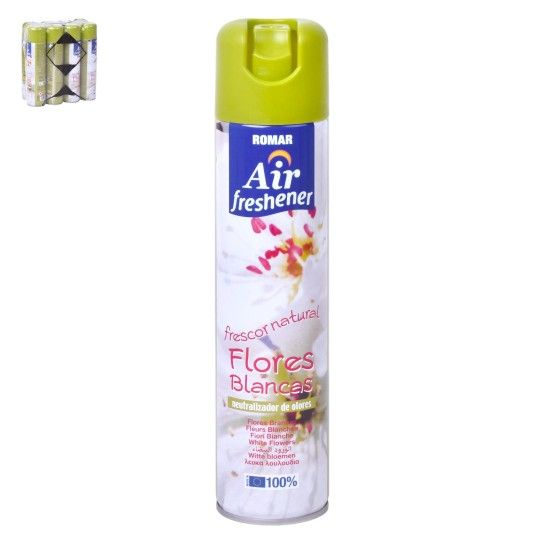 AMB. SPRAY FLORES BRANCAS 405CC AMB. SPRAY FLORES BRANCAS 405CC