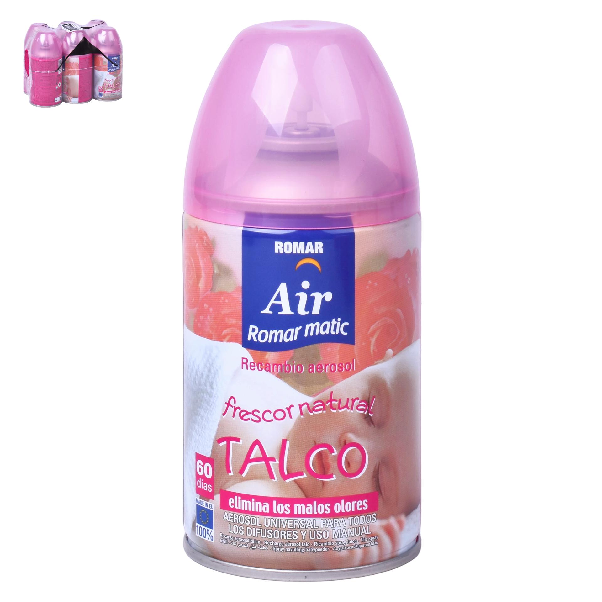 AMBIENTADOR REC. TALCO 335CC AMBIENTADOR REC. TALCO 335CC