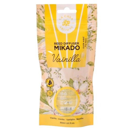 MIKADO DOYPACK BAUNILHA 30ML 046705 MIKADO DOYPACK BAUNILHA 30ML 046705