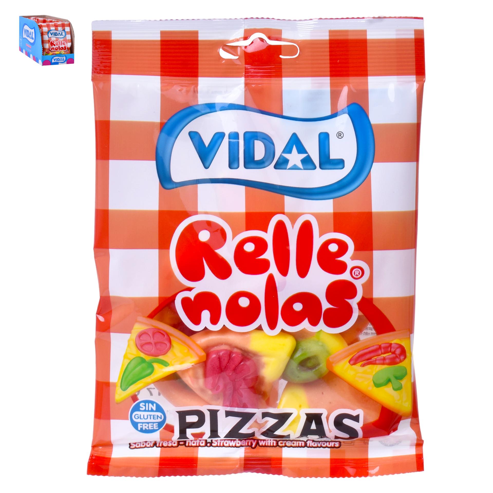 VIDAL GOMAS PIZZAS 90G VIDAL GOMAS PIZZAS 90G