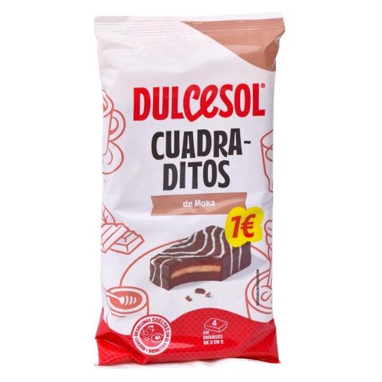 QUADRADITOS MOKA 136GR PV1 QUADRADITOS MOKA 136GR PV1