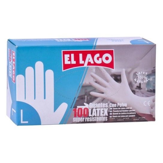 LUVAS LATEX 100UNI T.L. LUVAS LATEX 100UNI T.L.