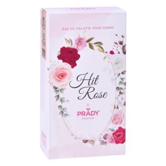 COLONIA HIT ROSE FEMME 100ML CX24