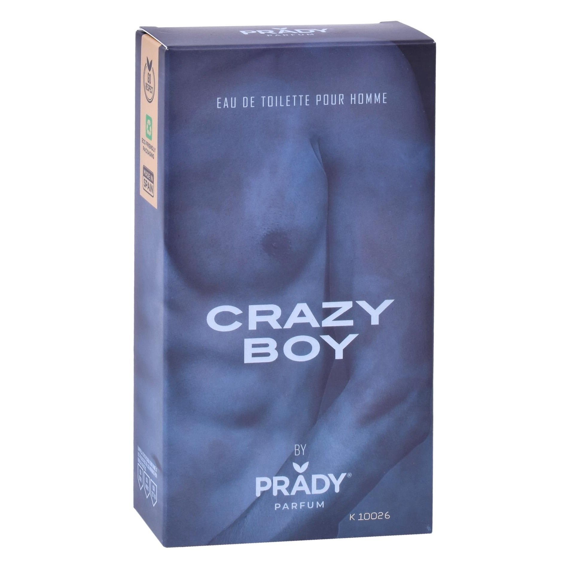 EAU DE TOILETTE CRAZY BOY H. 100ML CX24