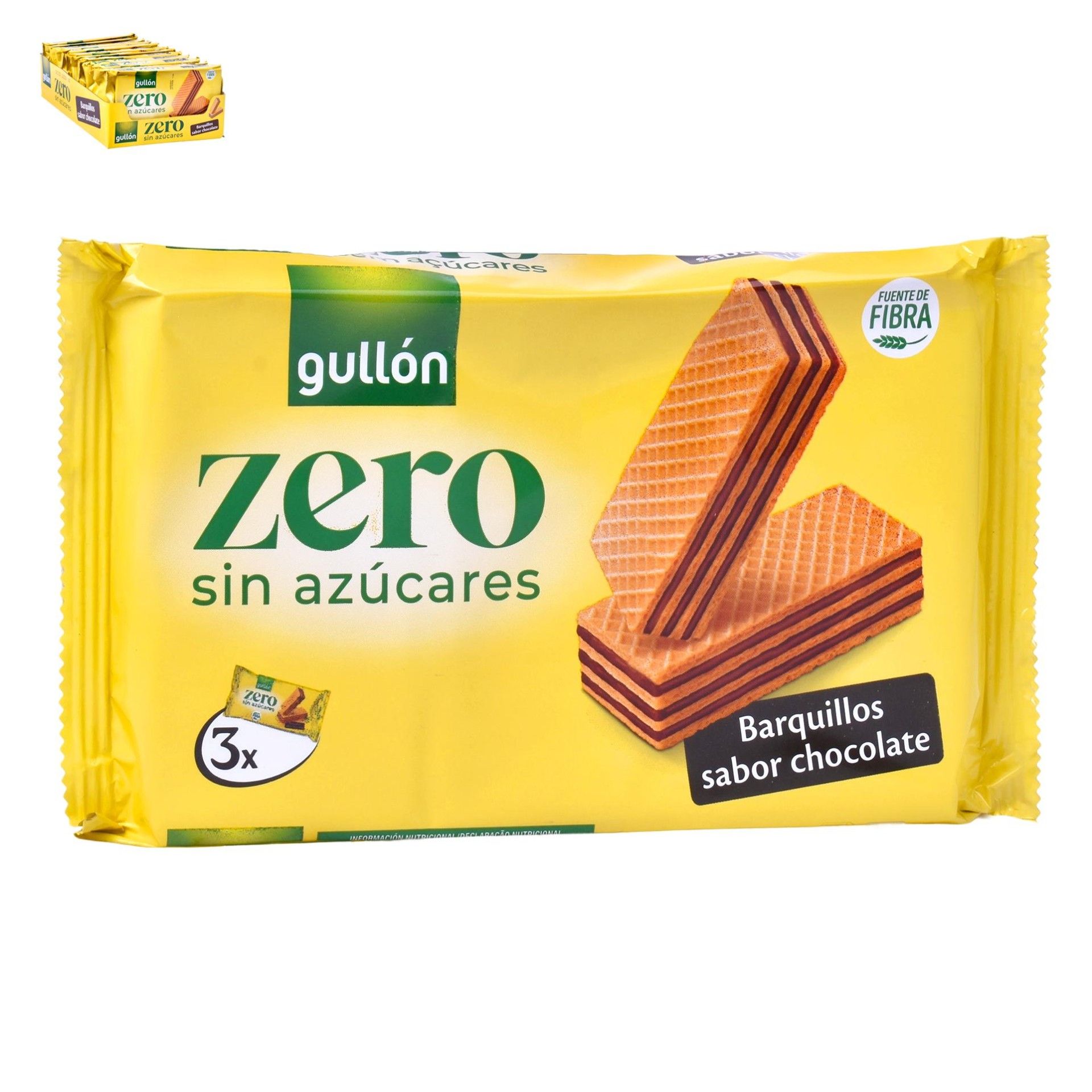 GULLON BARQUILHOS CHOCO 0 180G GULLON BARQUILHOS CHOCO 0 180G