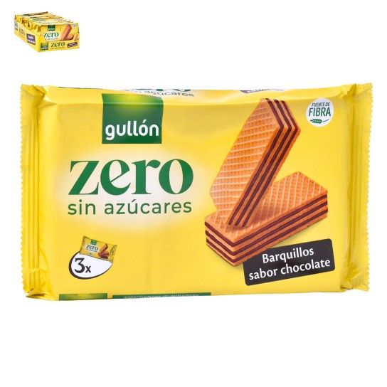 GULLON BARQUILHOS CHOCO 0 180G GULLON BARQUILHOS CHOCO 0 180G