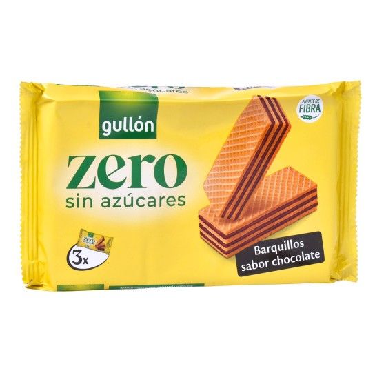 GULLON BARQUILHOS CHOCO 0 180G GULLON BARQUILHOS CHOCO 0 180G