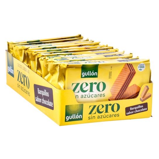 GULLON BARQUILHOS CHOCO 0 180G GULLON BARQUILHOS CHOCO 0 180G