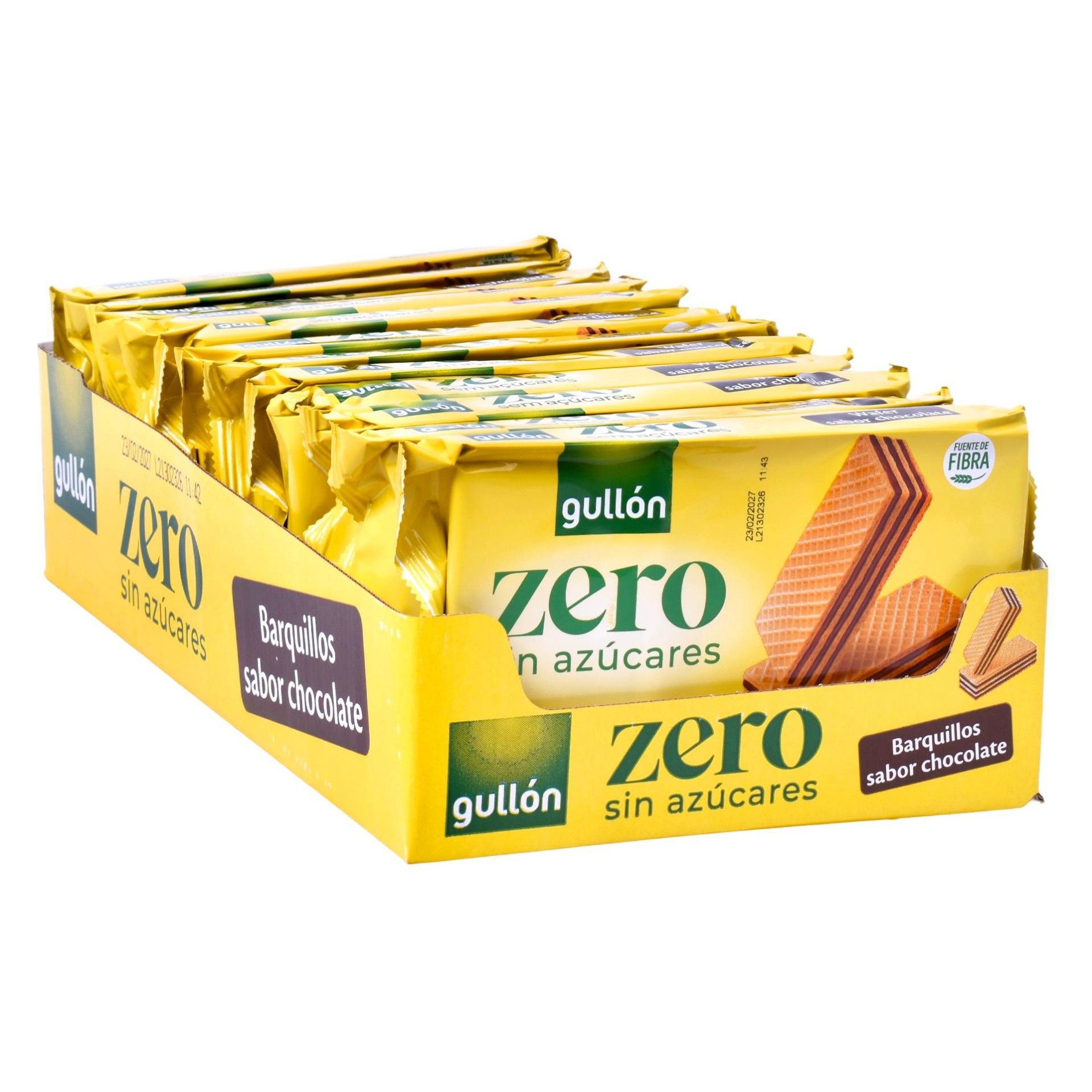 GULLON BARQUILHOS CHOCO 0 180G GULLON BARQUILHOS CHOCO 0 180G