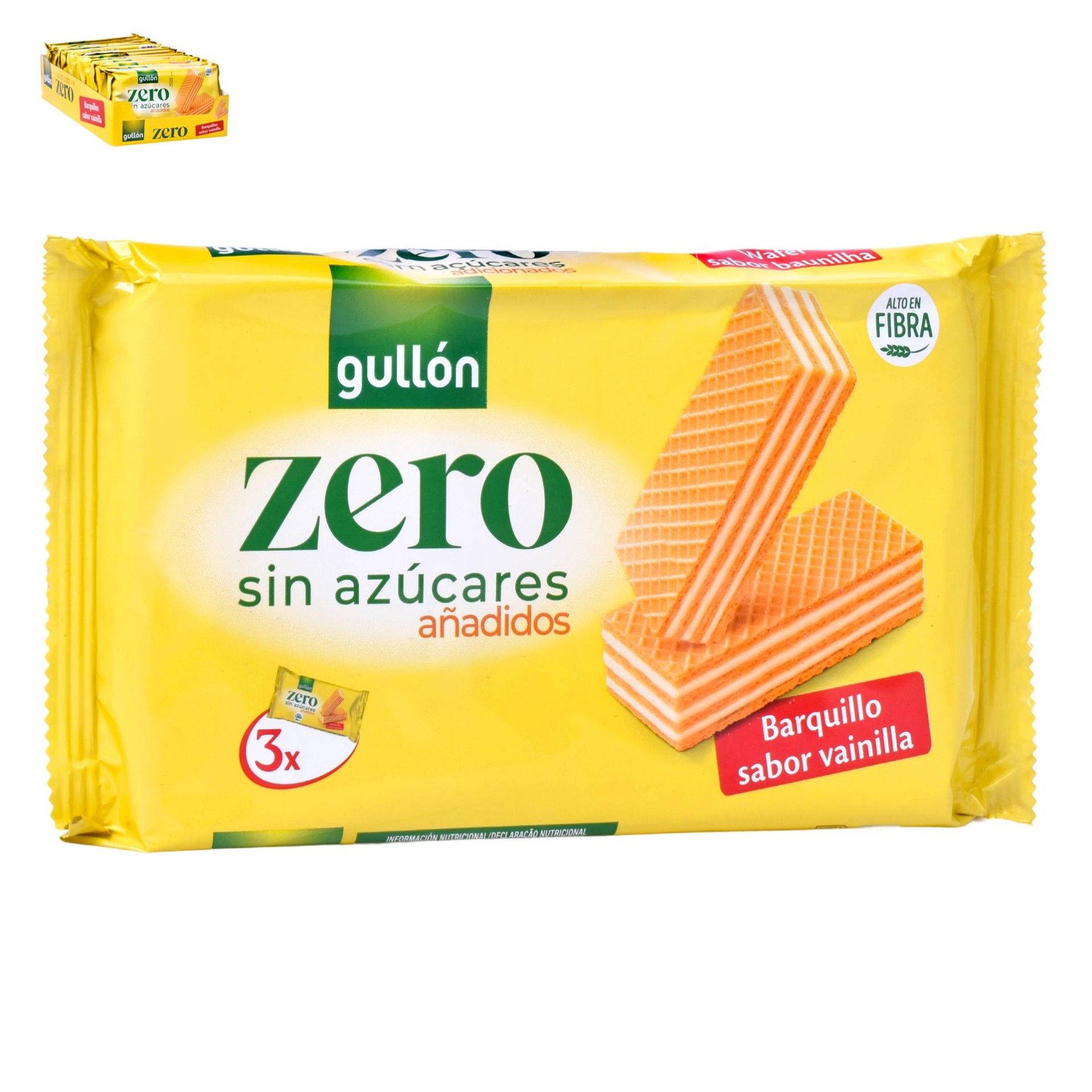 GULLON BARQUILHOS BAUNILHA 0 180G GULLON BARQUILHOS BAUNILHA 0 180G