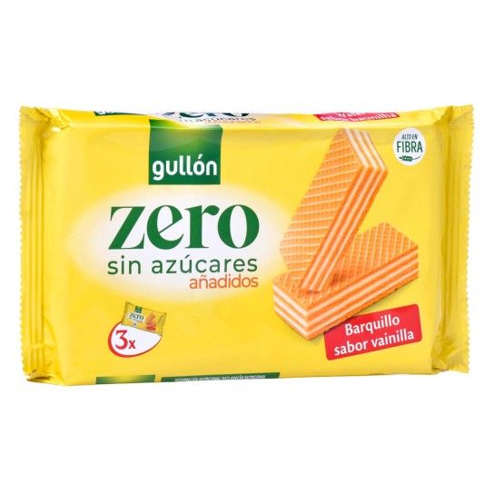 GULLON BARQUILHOS BAUNILHA 0 180G GULLON BARQUILHOS BAUNILHA 0 180G