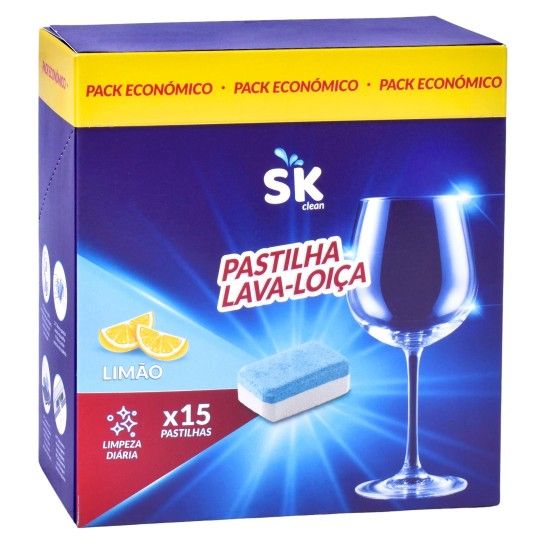 PASTILHAS MAQ LOUÇA 15UN SK 830-665 PASTILHAS MAQ LOUÇA 15UN SK 830-665