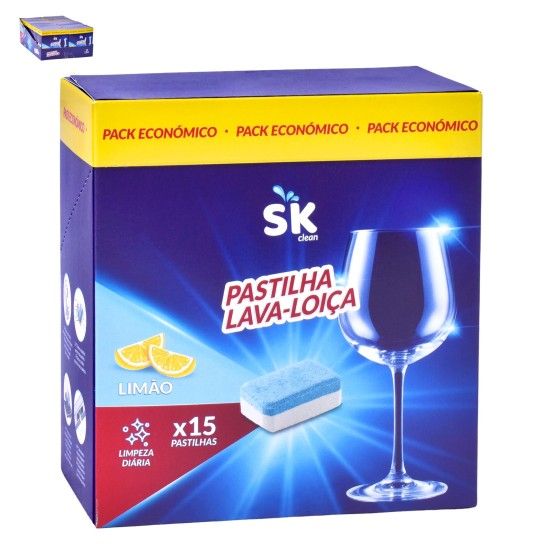 PASTILHAS MAQ LOUÇA 15UN SK 830-665 PASTILHAS MAQ LOUÇA 15UN SK 830-665