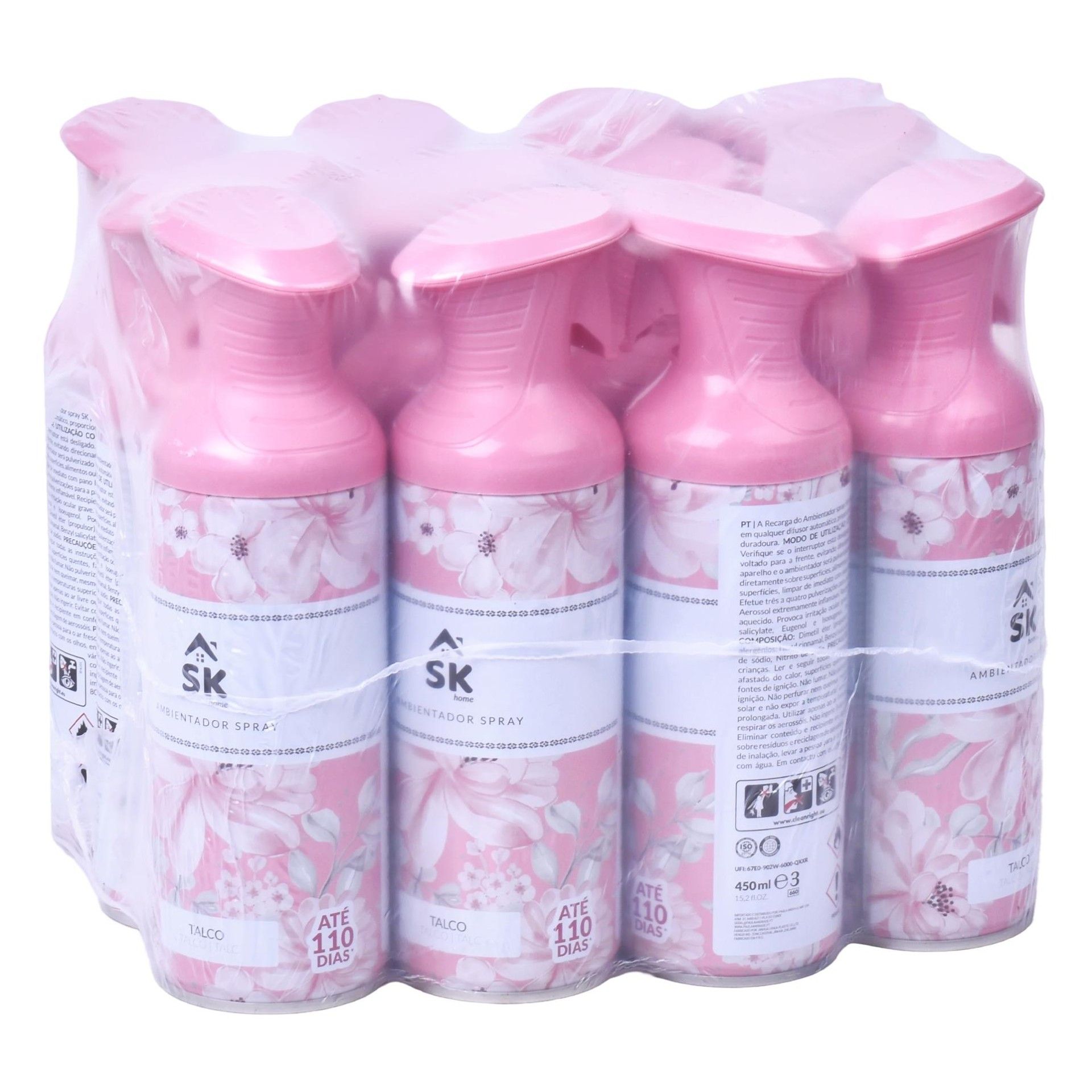 AMB SPRAY TALCO 450ML SK 0026-804 CX24 AMB SPRAY TALCO 450ML SK 0026-804 CX24