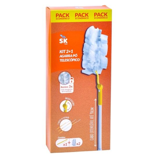 ESPANADOR EXT. 2+1 90CM SK 0103-01 CX24 ESPANADOR EXT. 2+1 90CM SK 0103-01 CX24