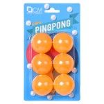 PACK 6 BOLAS PINGUE PONG CX24 PACK 6 BOLAS PINGUE PONG CX24
