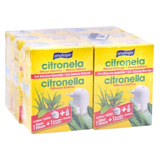 APARELHO ELEC.+ RECARGA CITRONELA 01862 APARELHO ELEC.+ RECARGA CITRONELA 01862