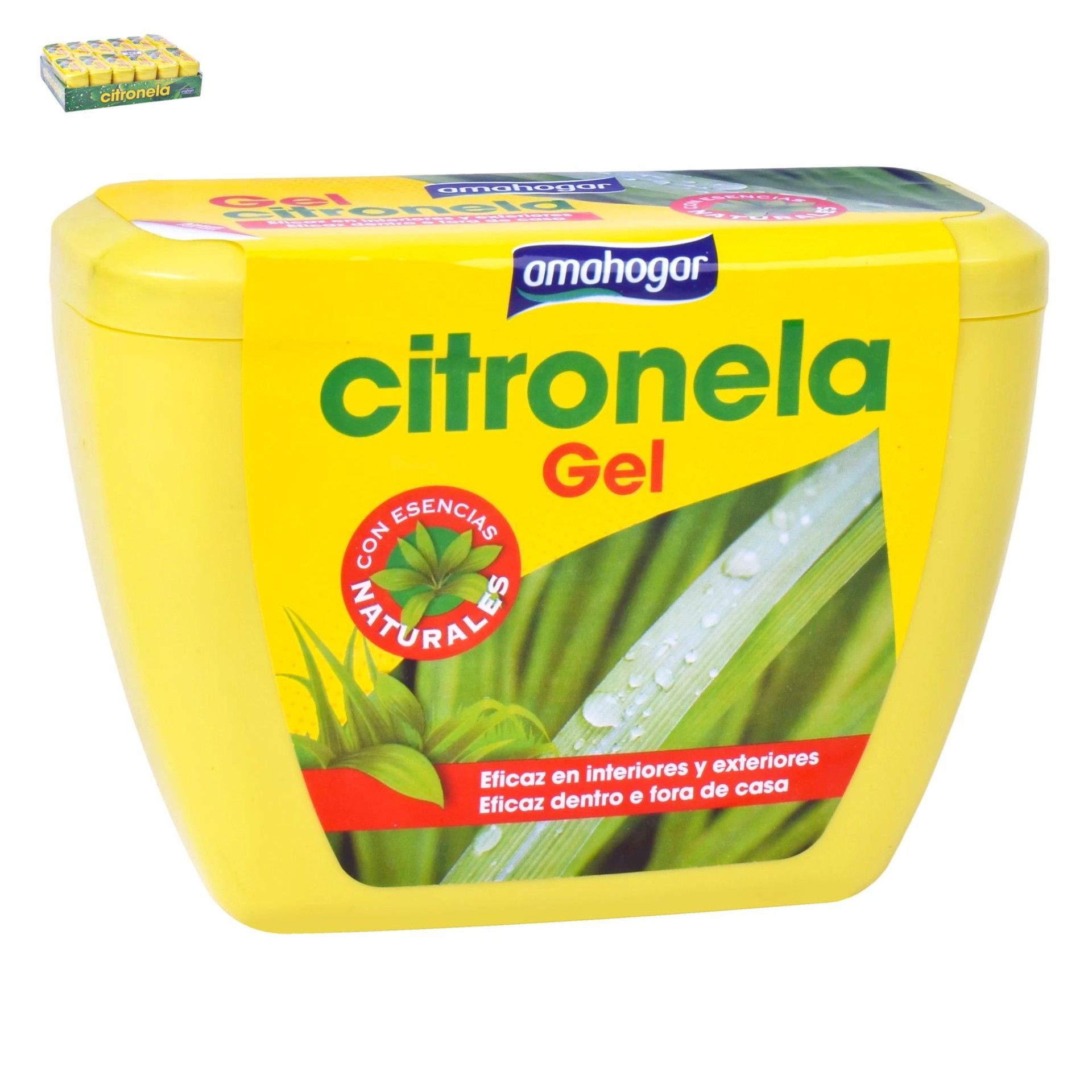 GEL CITRONELA OVAL ESSENCIAS NAT. 150G GEL CITRONELA OVAL ESSENCIAS NAT. 150G