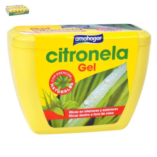 GEL CITRONELA OVAL ESSENCIAS NAT. 150G GEL CITRONELA OVAL ESSENCIAS NAT. 150G