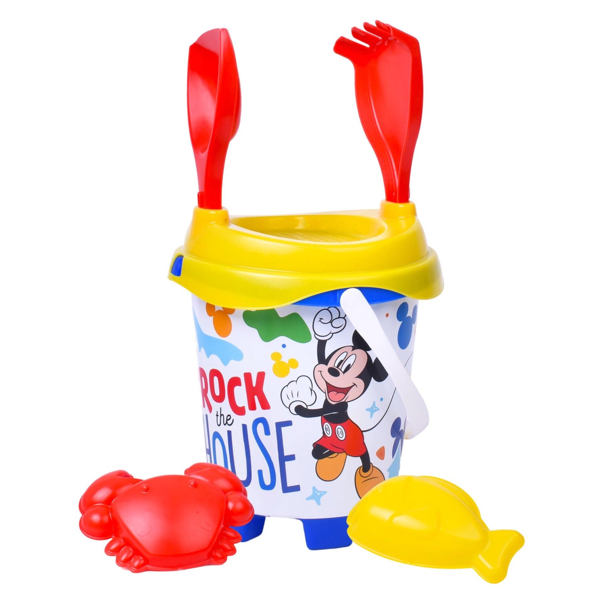 BALDE PRAIA MICKEY C/ACESSORIOS 28789 CX12 BALDE PRAIA MICKEY C/ACESSORIOS 28789 CX12