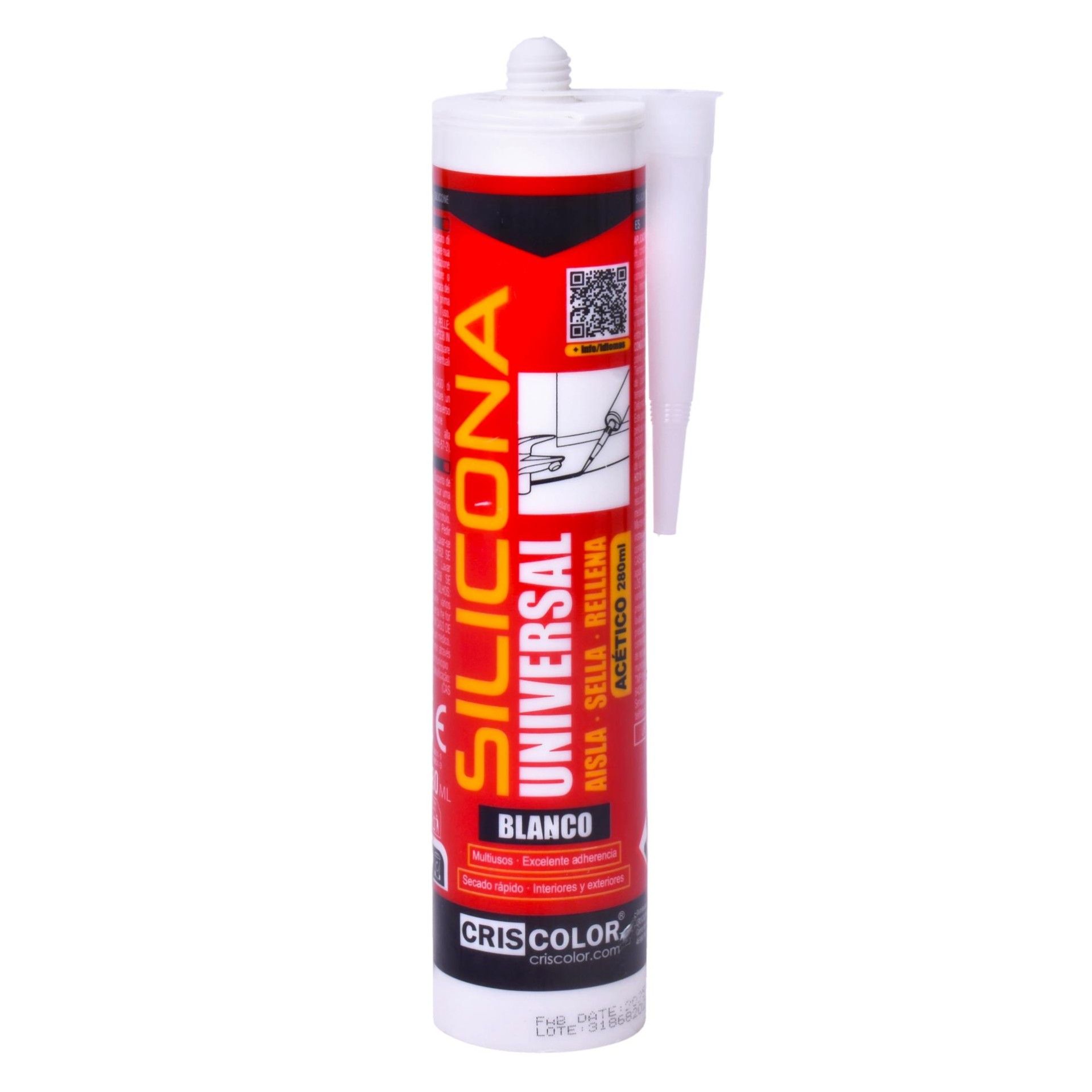 TUBO SILICONE BRANCO 280ML TUBO SILICONE BRANCO 280ML