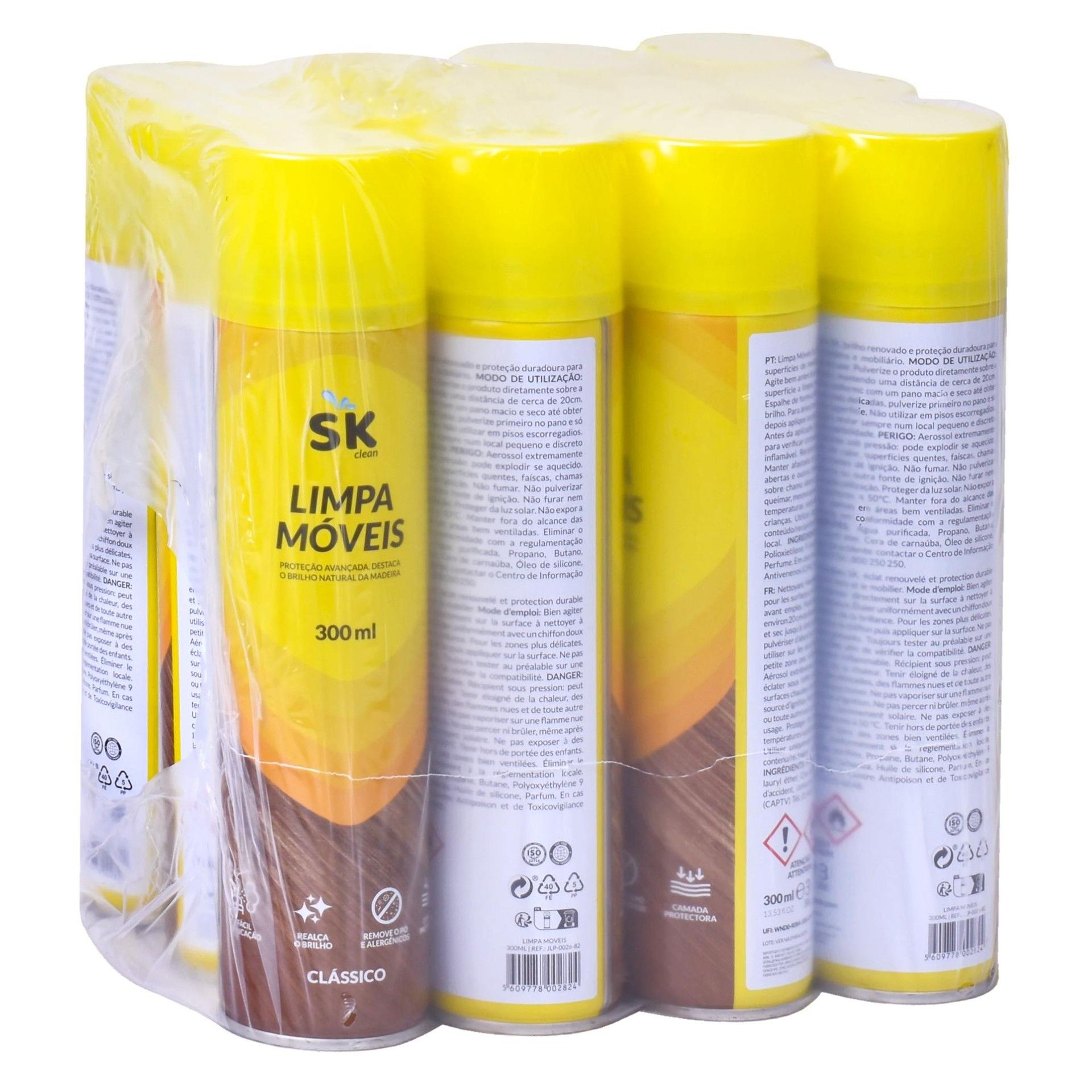 LIMPA MOVEIS 300ML SK 0026-82 CX48