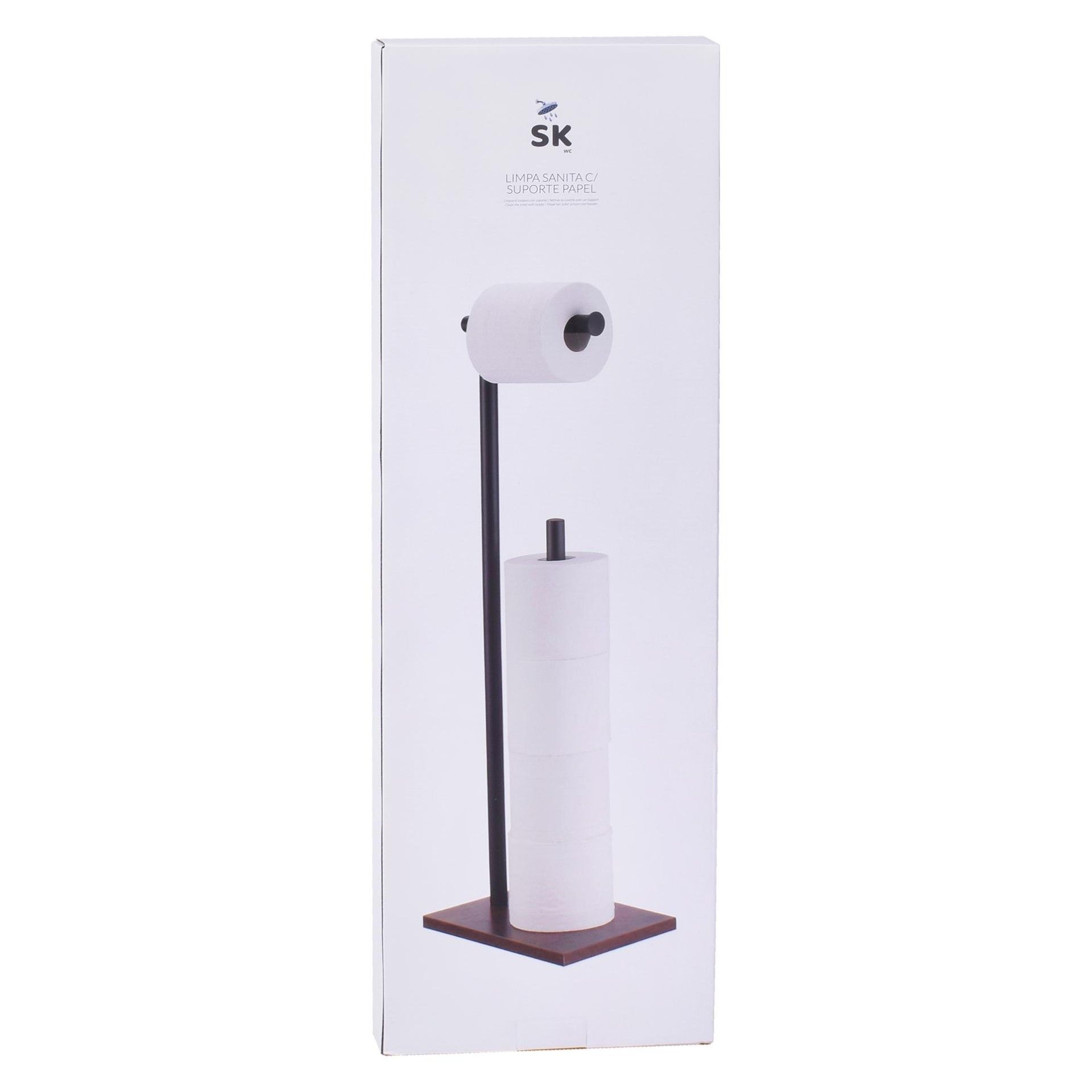 SUPORTE PAPEL WC 22X16X69CM 804-4884 SUPORTE PAPEL WC 22X16X69CM 804-4884
