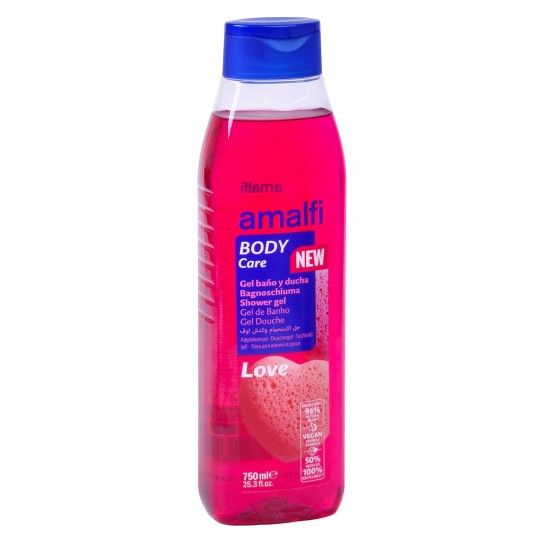 GEL BANHO AMALFI  LOVE 750ML