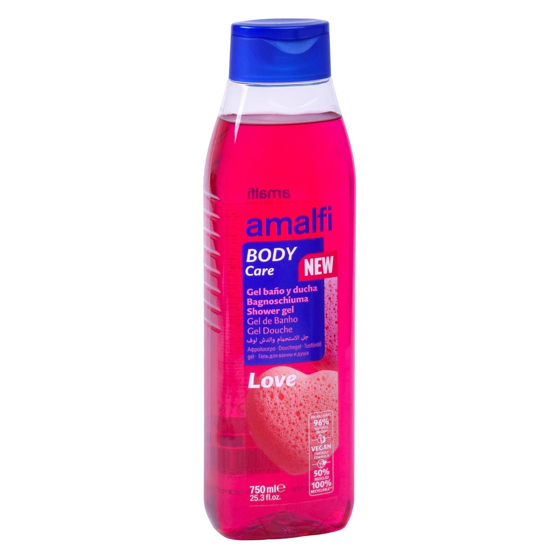 GEL BANHO AMALFI  LOVE 750ML