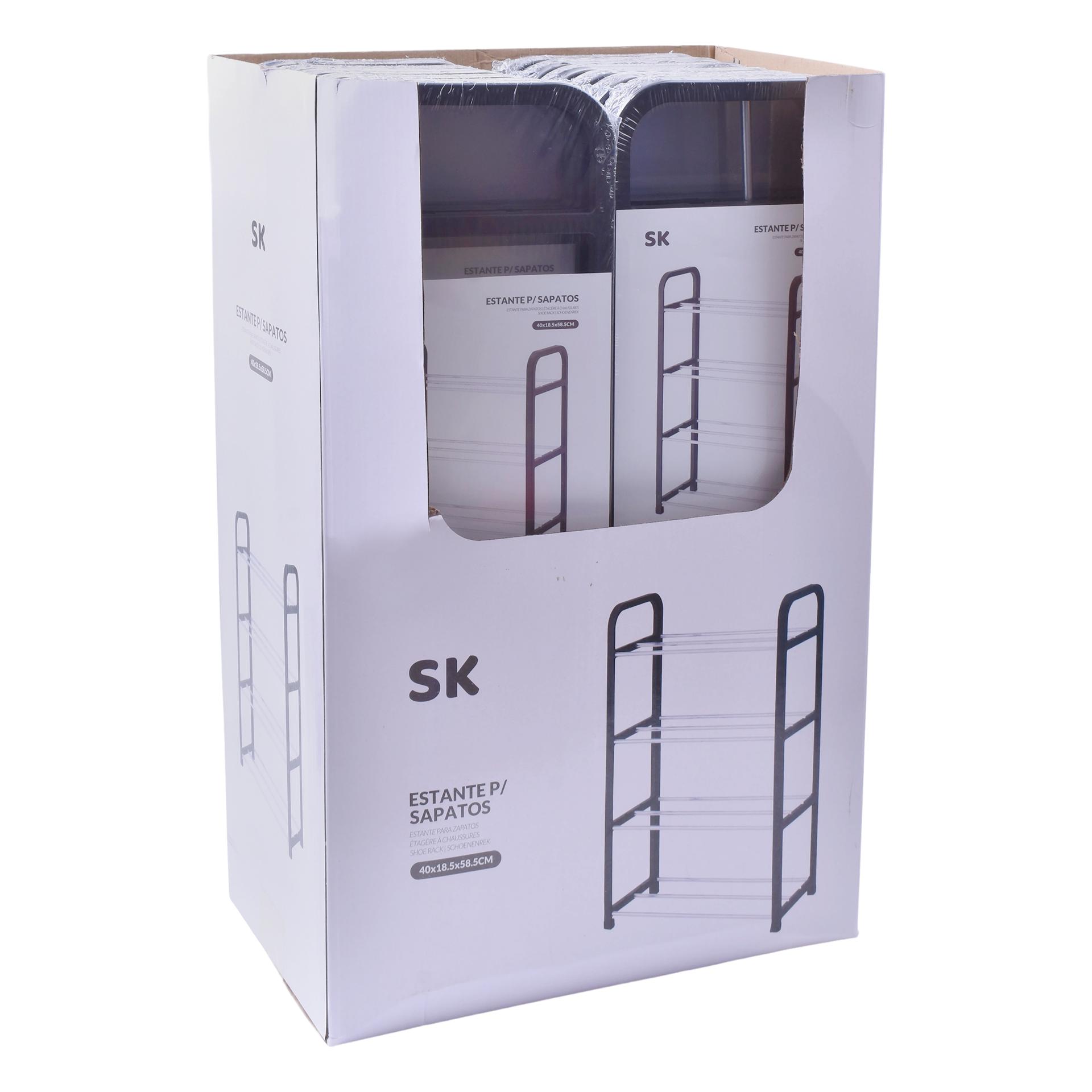 SAPATEIRA 4PISO 40X18X58 SK804-524 CX24 SAPATEIRA 4PISO 40X18X58 SK804-524 CX24