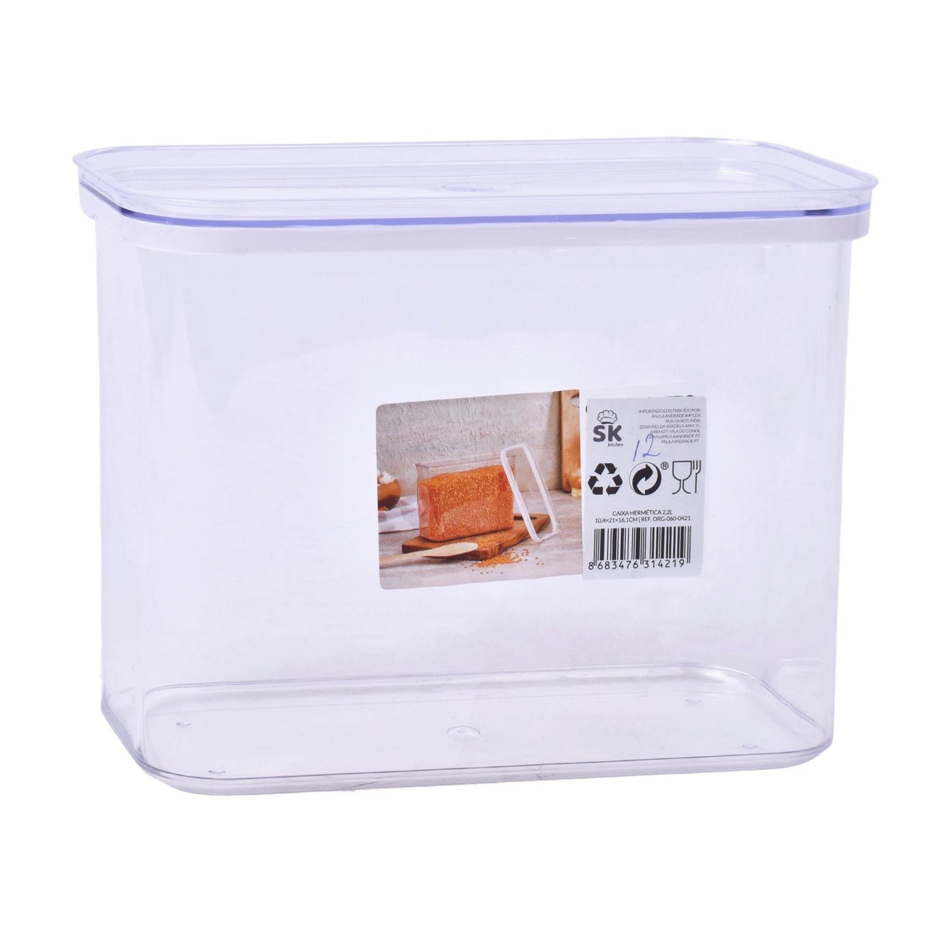 CAIXA HERMETICA 2,2L SK ORG-060-0421 CAIXA HERMETICA 2,2L SK ORG-060-0421