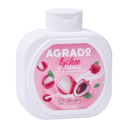 GEL BANHO AGRADO 750ML LYCHEE GEL BANHO AGRADO 750ML LYCHEE