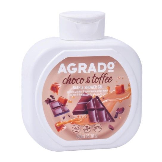 GEL BANHO AGRADO 750ML CHOCO&TOFFEE GEL BANHO AGRADO 750ML CHOCO&TOFFEE