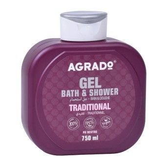 GEL BANHO AGRADO 750ML TRADICIONAL