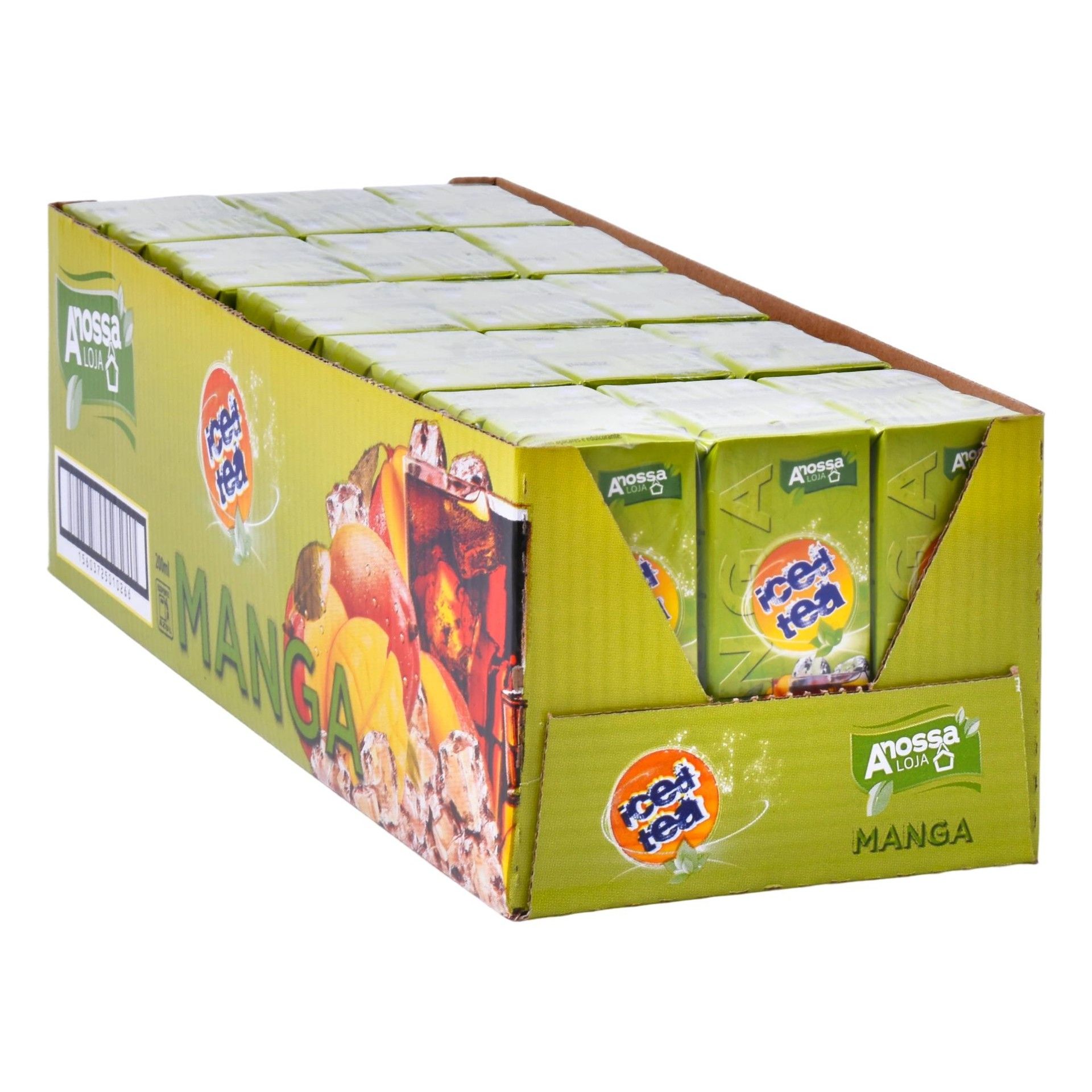 ICED TEA NOSSA LOJA MANGA 5PACKX6X200ML CX5 ICED TEA NOSSA LOJA MANGA 5PACKX6X200ML CX5