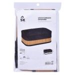CESTO BAMBU 26X16X10 PRETO 1015-07 CX30 CESTO BAMBU 26X16X10 PRETO 1015-07 CX30