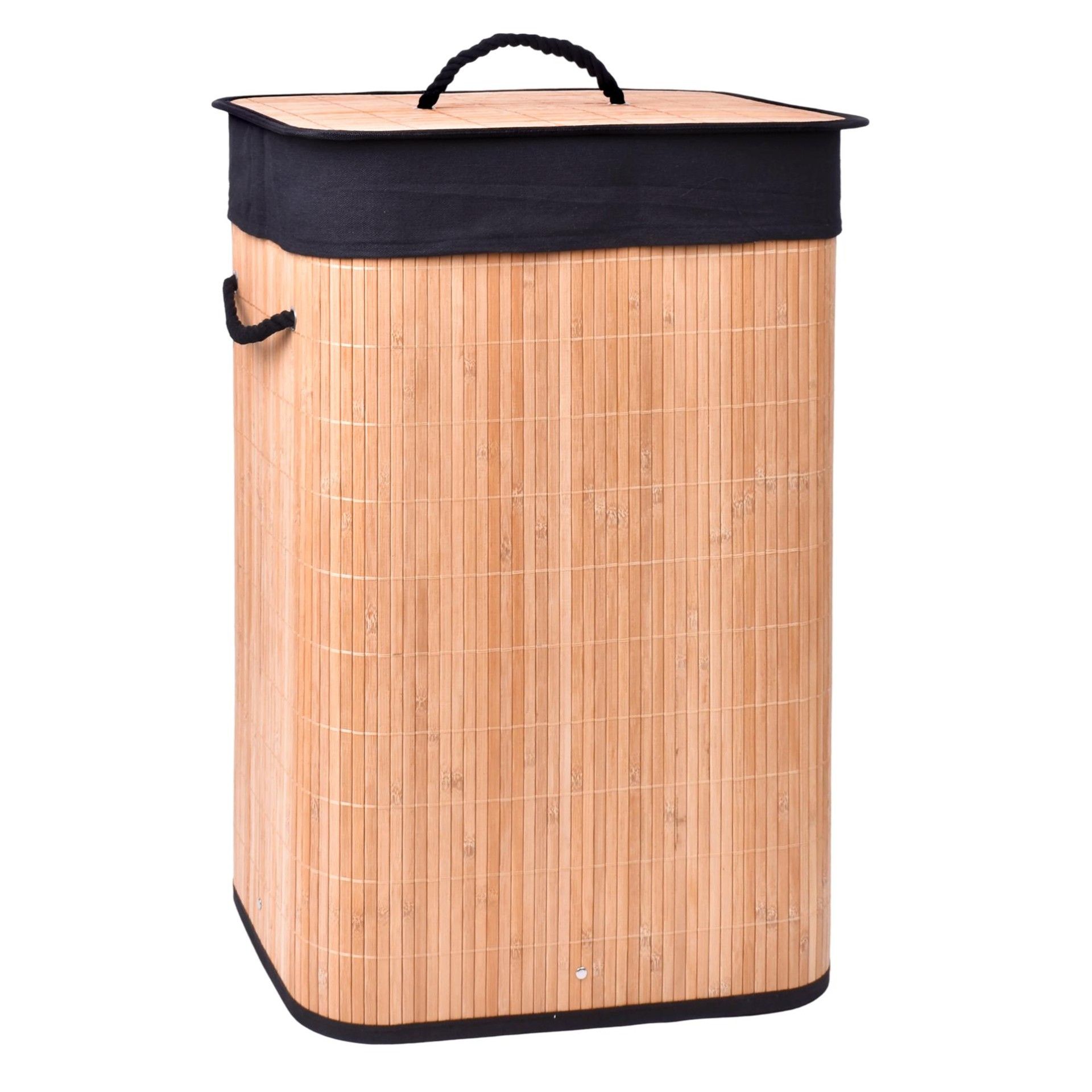 CESTO ROUPA RET 40X30X60 PRETO 1015-03 CESTO ROUPA RET 40X30X60 PRETO 1015-03