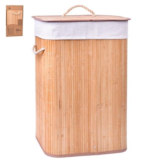 CESTO ROUPA RET 40X30X60 BRANCO 1015-02 CESTO ROUPA RET 40X30X60 BRANCO 1015-02